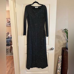 VINTAGE beaded sweater dress elegant
